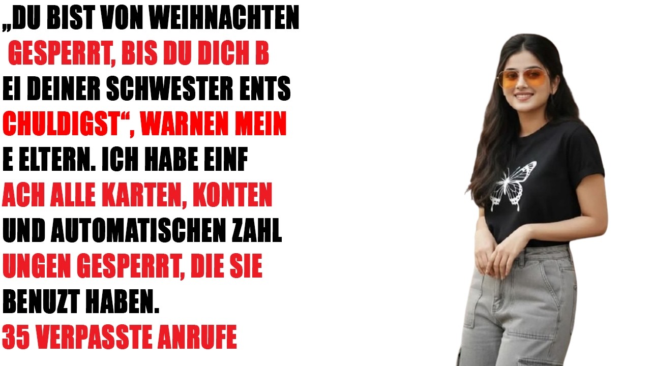 „Weihnachten Verboten, Bis Du Dich Entschuldigt“ – So Schneidete Ich Alles Ab