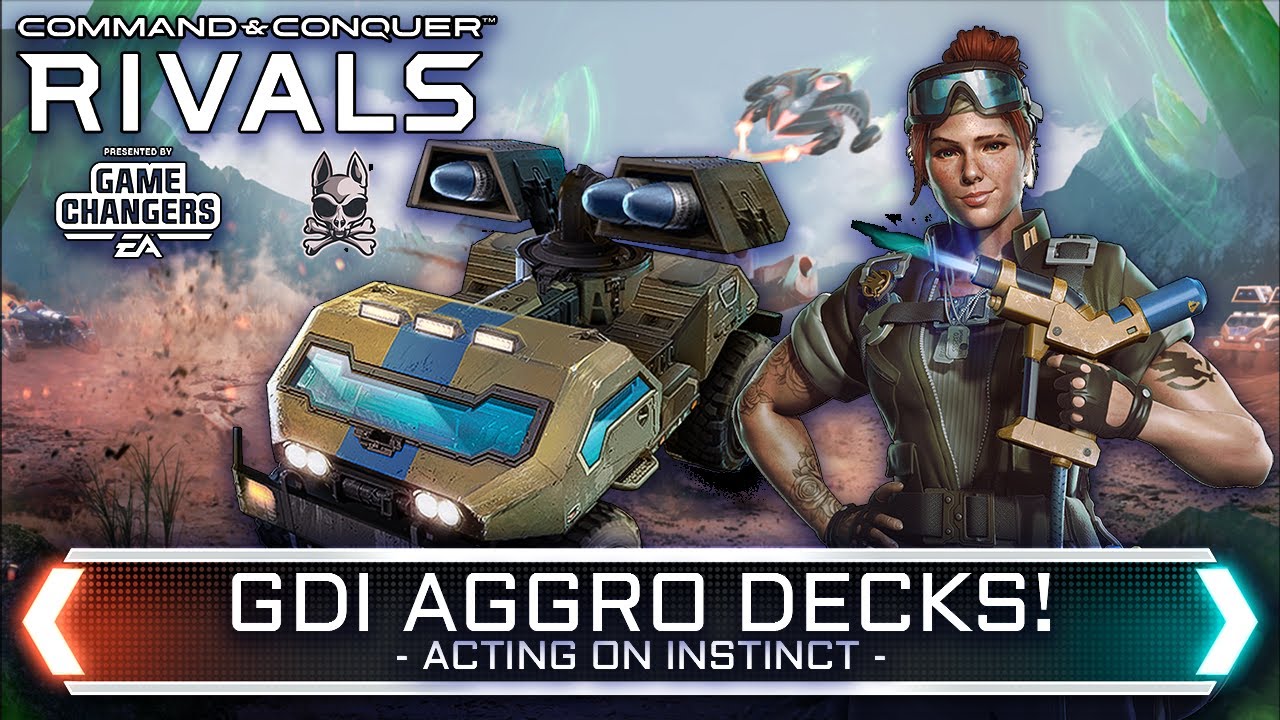 Build A Deck To Reach Tiberium League! GDI Aggro Explained! || C&C RIVALS