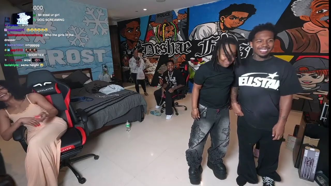 DDG X DESHAE FROST X WOO WOP STREAM REACTION!
