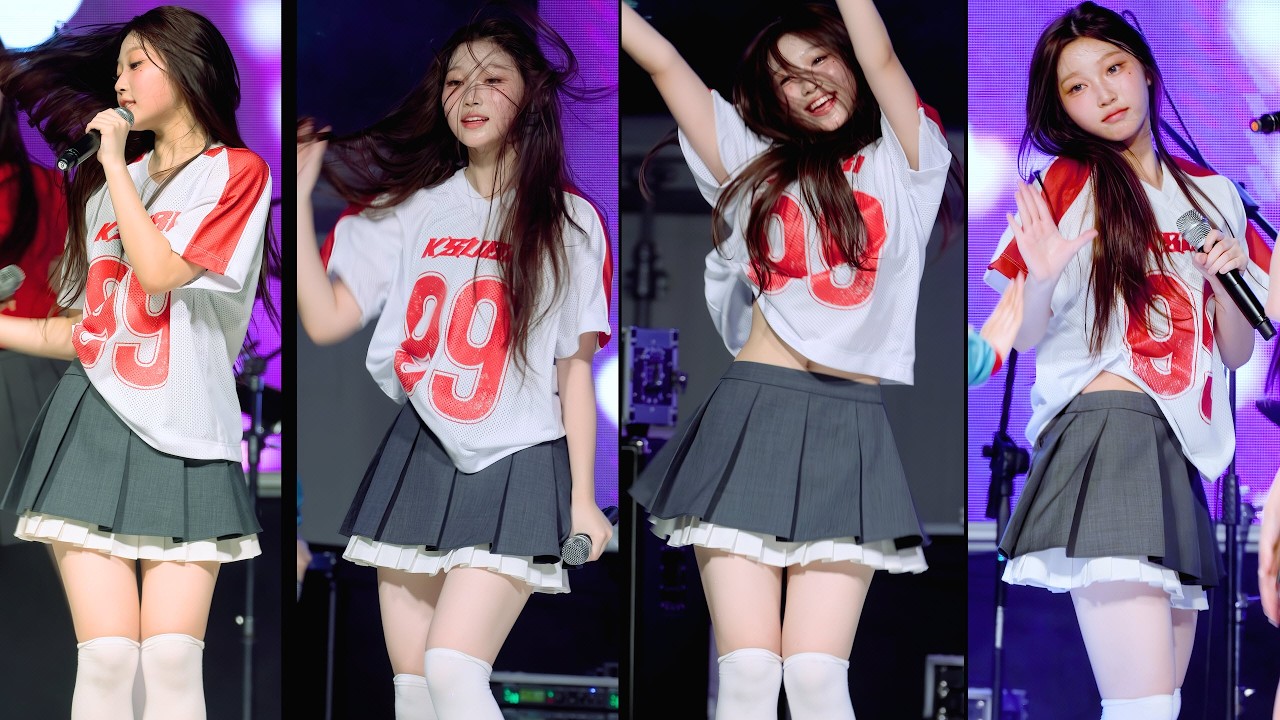 250915 유스피어 USPEER - 살짝 설렜어 Nonstop 오마이걸 커버 | 로아 ROA 세로 직캠 | 고려대학교 세종캠퍼스 대동제 [KPOP FanCam 4K]