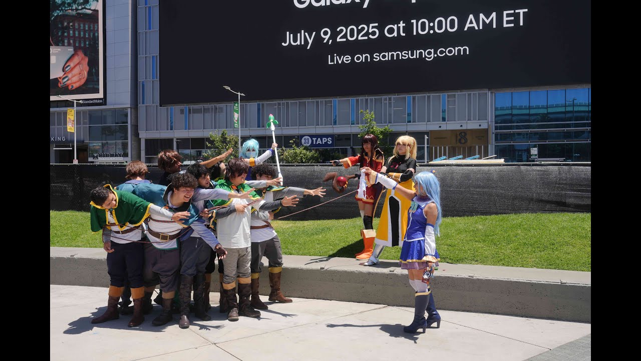 AX 2025 Day 4 Konosuba Cosplay Gathering