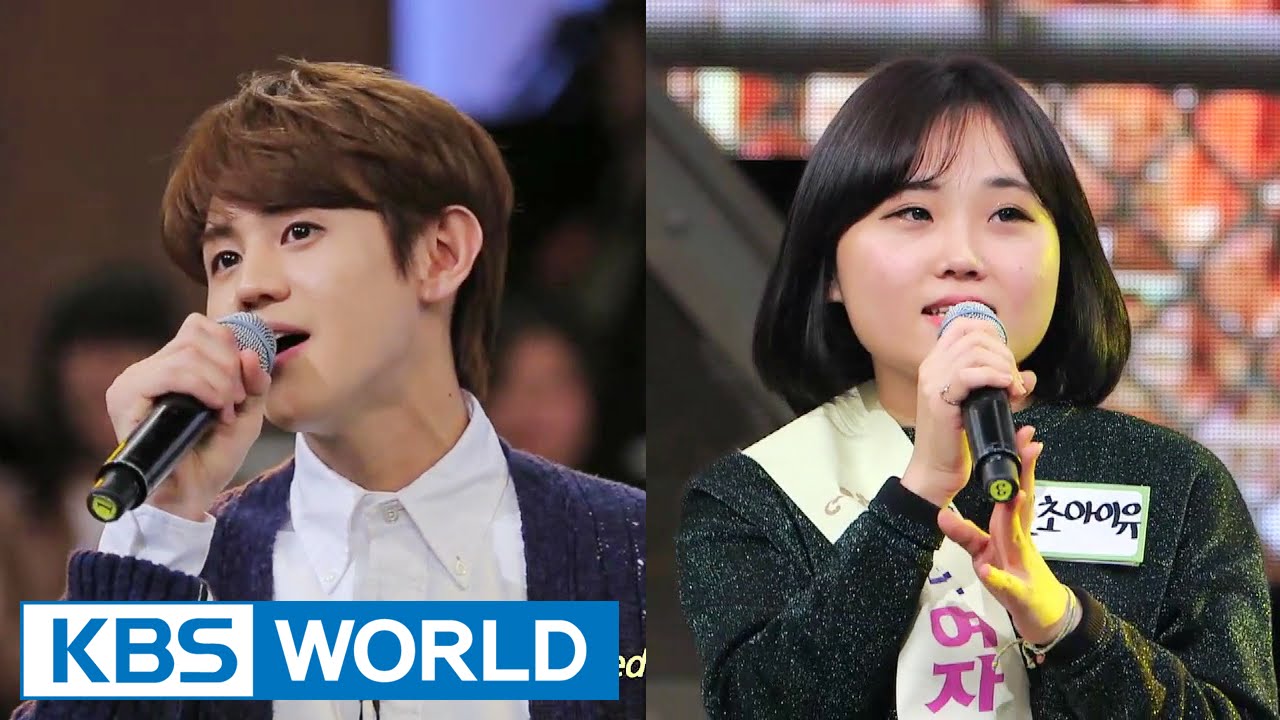 [Short Clip] YoSeob(BEAST) sings duet with tone-deaf girl on 