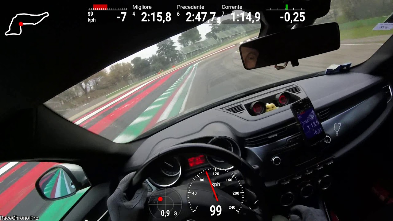 Time attack Italia - Imola Track day 30/11/2019 - Best lap 2:14 with Alfa Romeo Giulietta jtdm