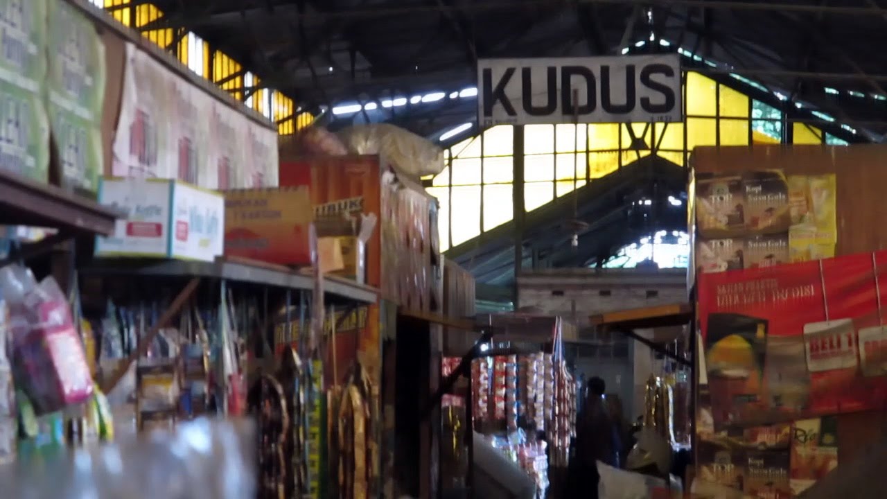 STASIUN KUDUS WAKTU MSH JD PASAR WERGU Skrg Kabarnya Sdh Dibersihkan