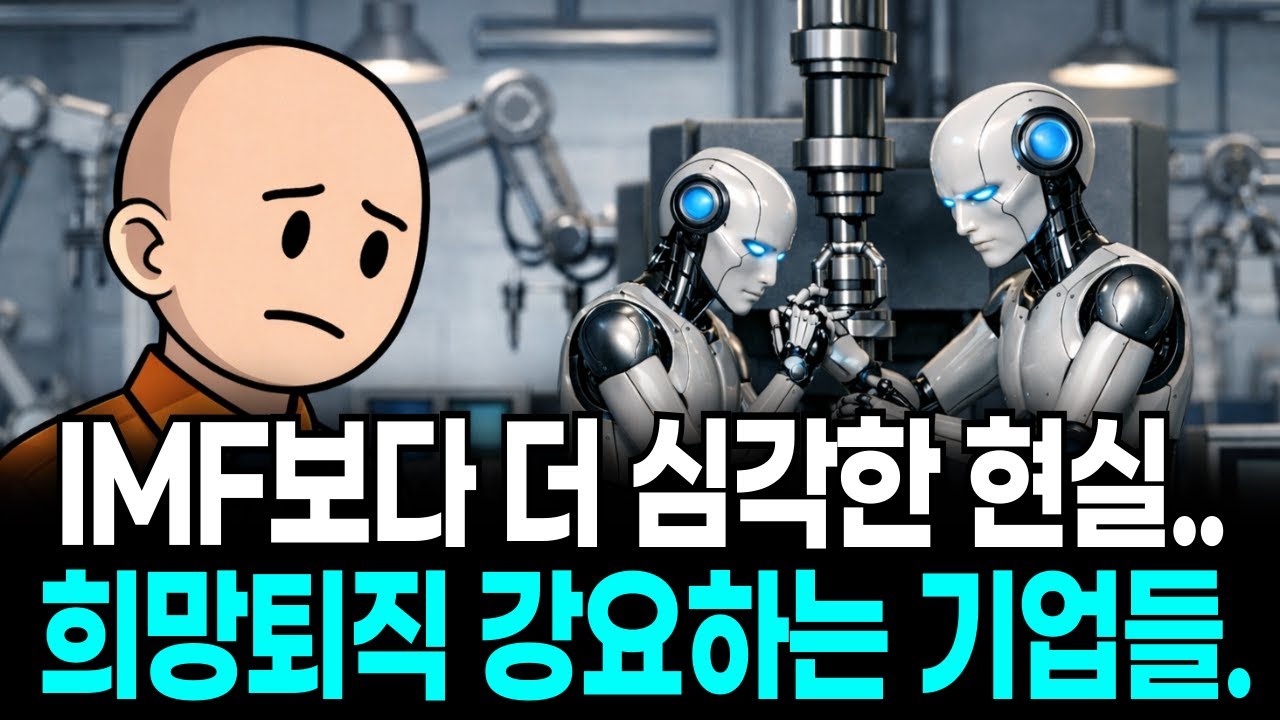 IMF보다 더 심각한현실.. 줄줄이 희망 퇴직금? 강요 받는 대기업 정규직의 몰락