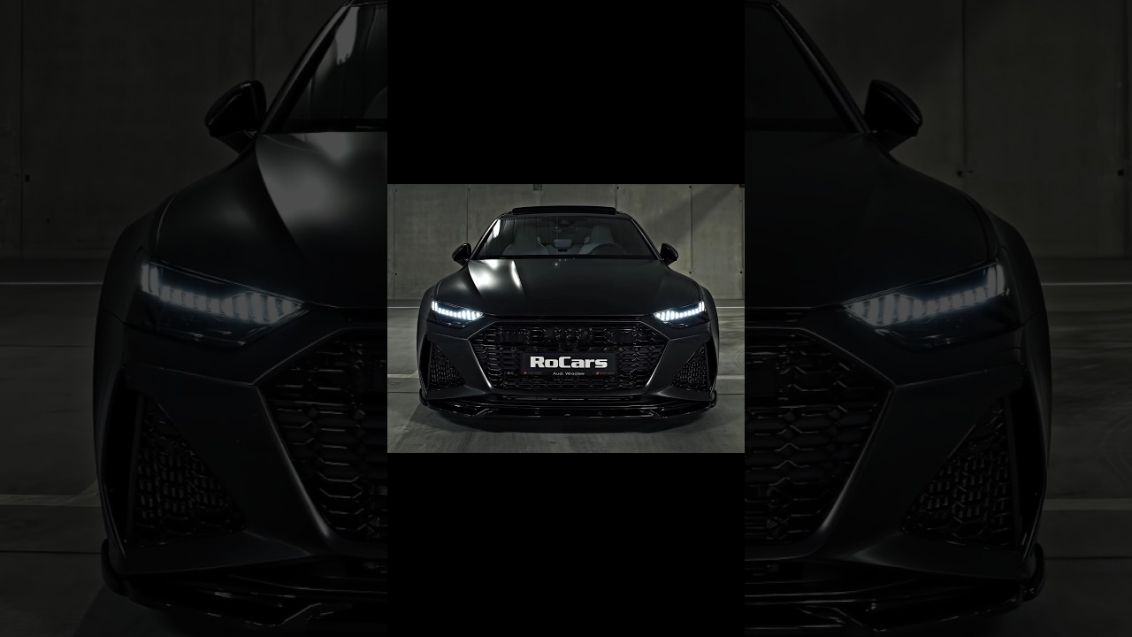 Full Black RS7 😈❤️&zwj;🔥 | 🎥@RoCarsTV #swxft #caredit #audi #rs7 #teamfx⚜️ #dark #4k #quality #trend