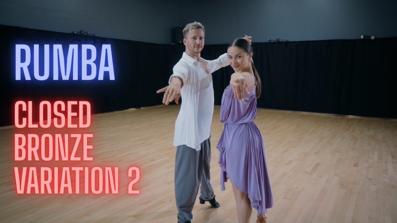 Rumba Basic Syllabus Closed Bronze Variation 2 by Andrii Voloshko and Kateryna Kyrylenko