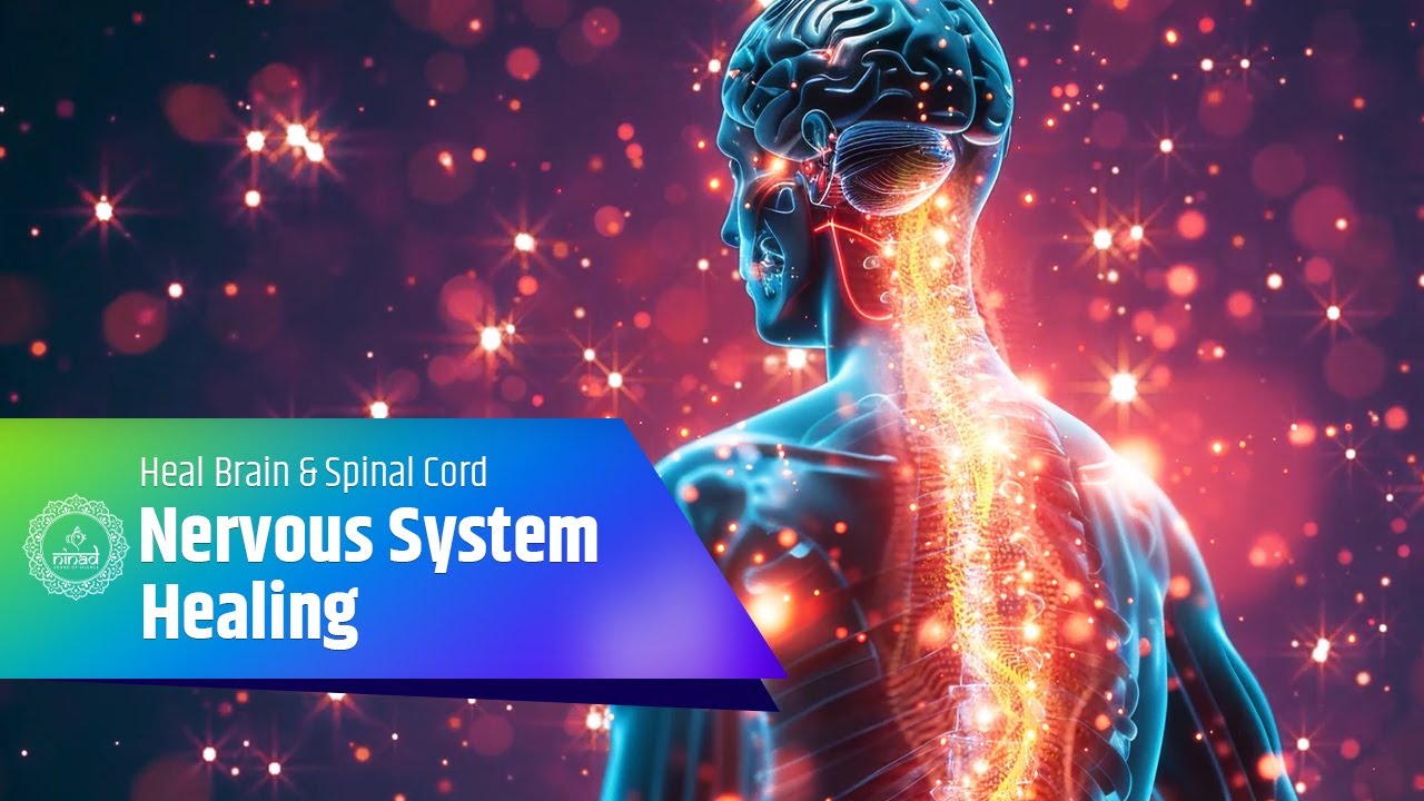432 Hz Nervous System Healing - Heal Brain & Spinal Cord - Restore Calm, Heal From Within - Binaural