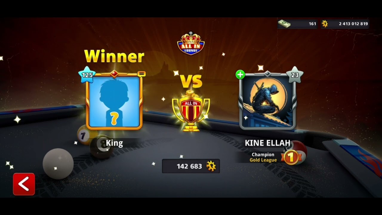 Doing trickshots 8 ball pool 