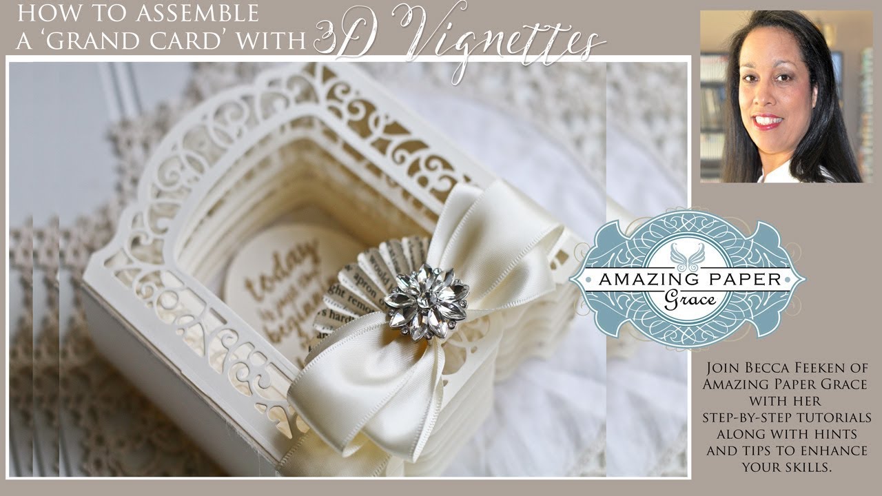 Assembling APG 3D Vignettes Grand Cards