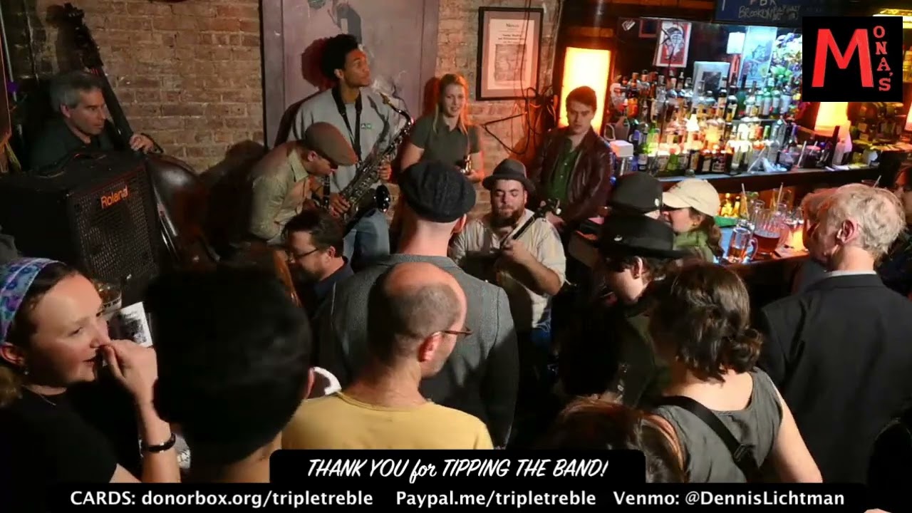 I'LL SEE YOU IN MY DREAMS - Mona's jazz jam session NYC w/ Bria Skonberg & Ben Polcer