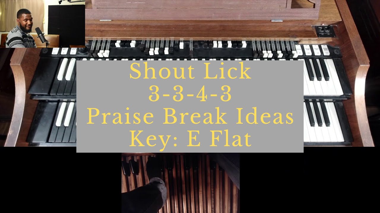 Try this Shout Lick / Very Easy / Key of E Flat / Hammond Organ