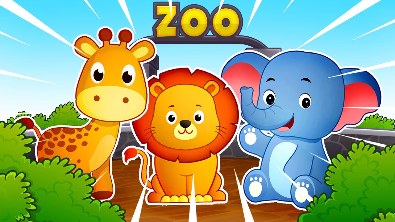 Animale De La Zoo 😋😁 + Mai Multe Videoclipuri Educaționale pentru Copii | Micii Isteți