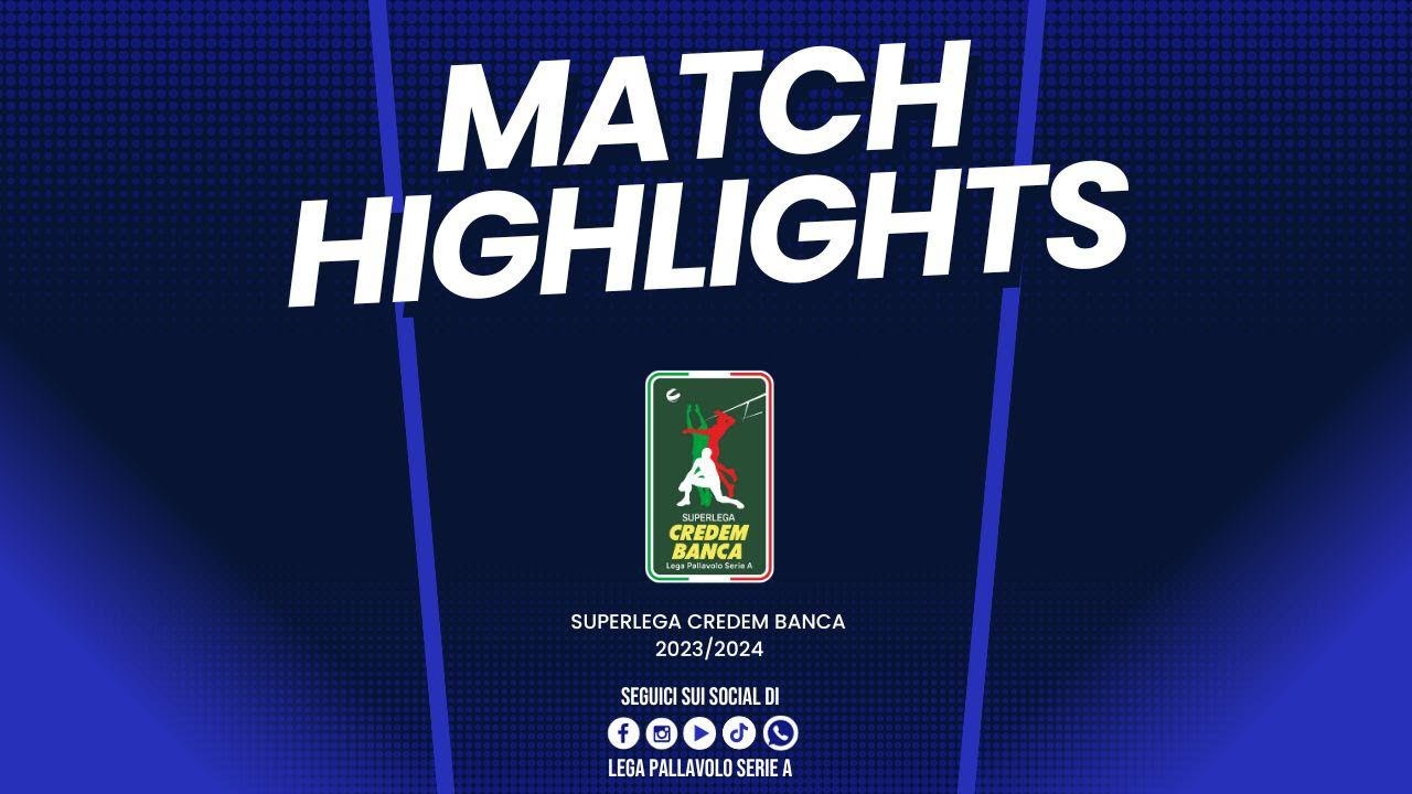 Cucine Lube Civitanova vs. Rana Verona - VBW - SuperLega - Match Highlights