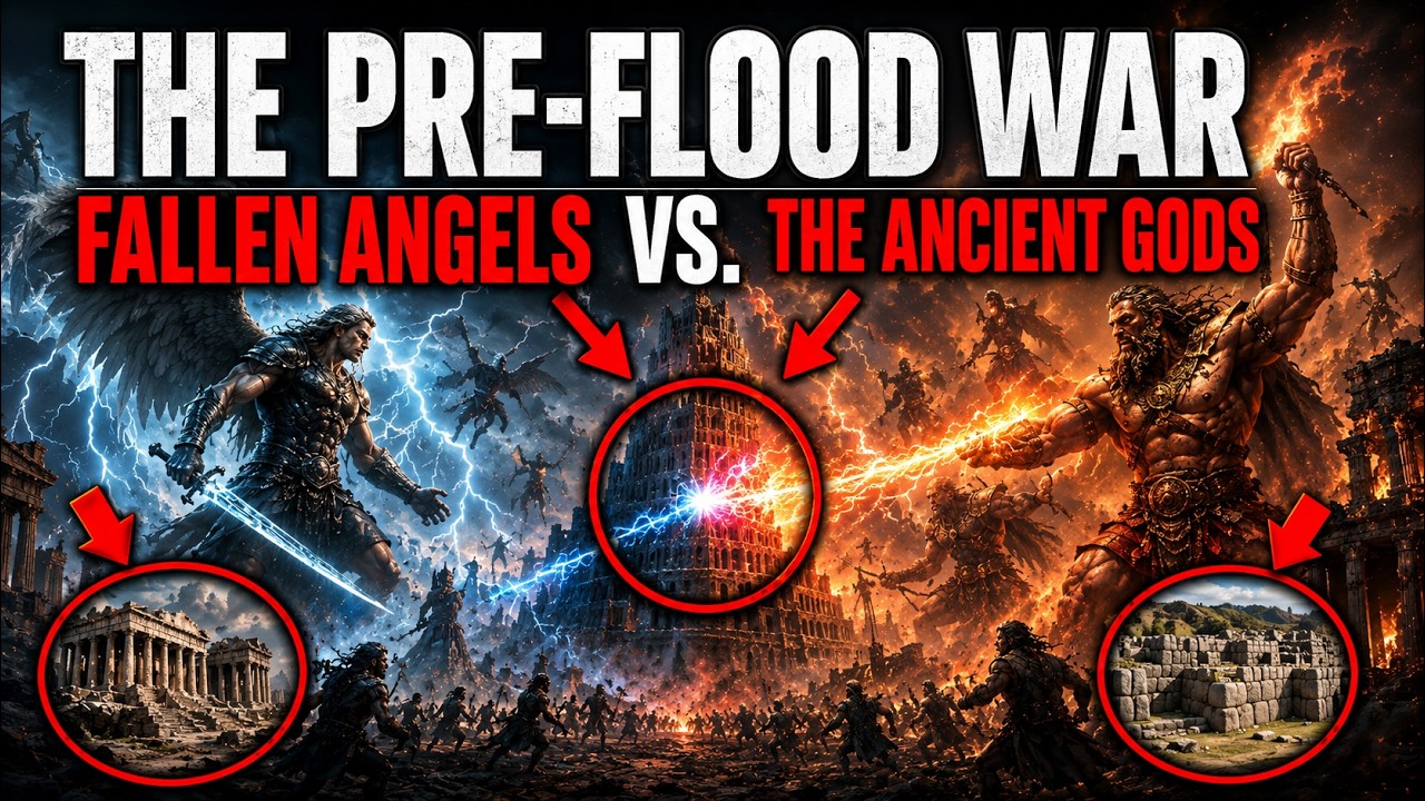 The Pre-Flood War: Fallen Angels vs. The Ancient Gods (Book of Enoch, Nephilim, Noah&rsquo;s Flood)