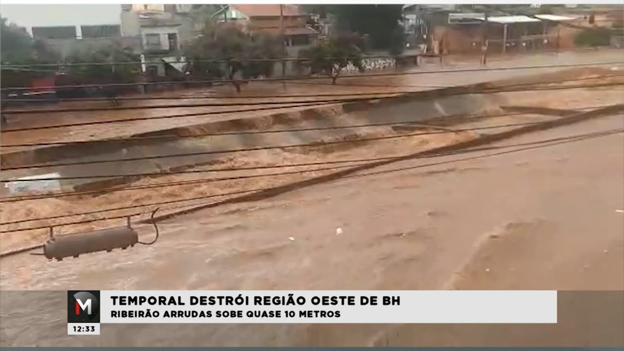 TEMPORAL CAUSA ESTRAGOS NA REGIÃO OESTE DE BH - Jornal Minas
