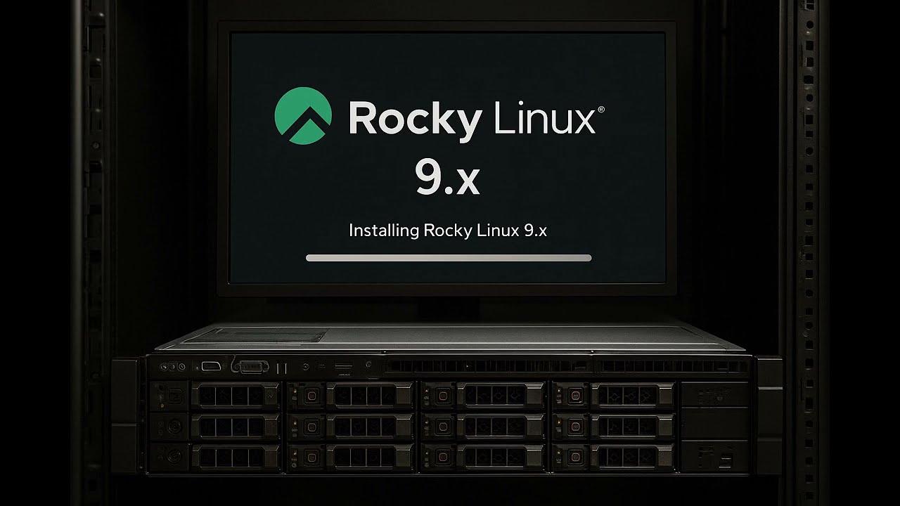 Installing Rocky Linux 9.x on Dell PowerEdge (R630/R720XD) with PERC H310/H710/H810 controllers