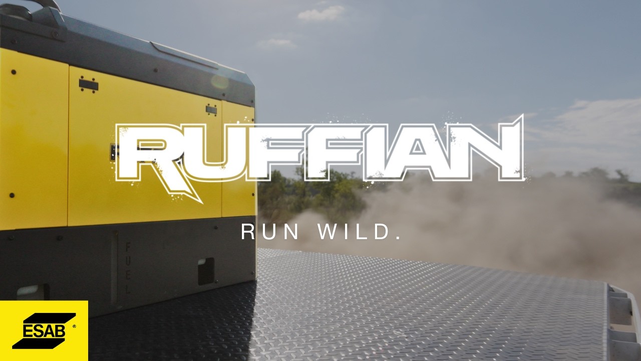 New Engine Drive Welder on the Market | Run Wild with the ESAB Ruffian™ 270G