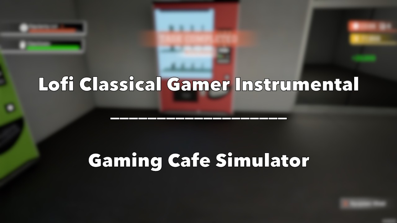 Lofi Chill Gaming Cafe Simulator Gameplay - No Commentary