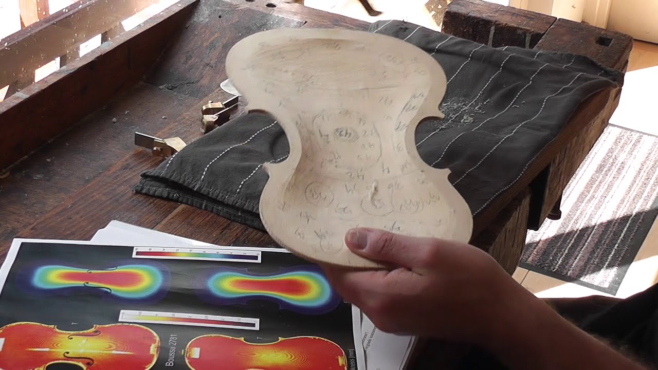Exploring lost violin making practices 4: the top plate