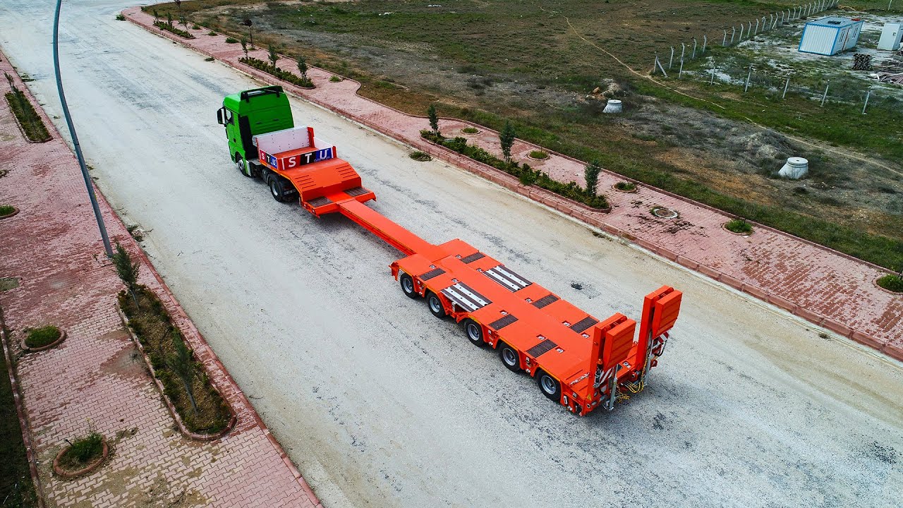 5 Axle Lowbed - Extendable Lowbed - STU Trailers
