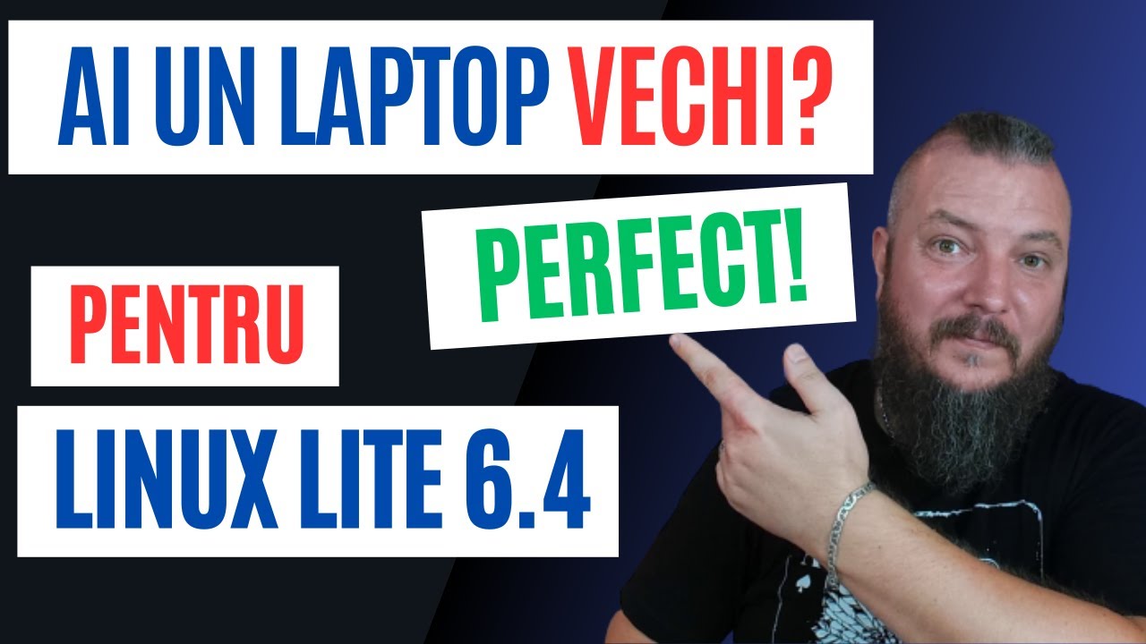 Ai Un LAPTOP VECHI ? PERFECT Pentru LINUX LITE | Consuma DOAR 800 MB RAM |