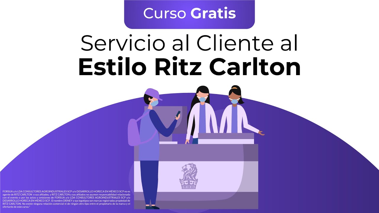 Curso Gratis: Servicio al Cliente al Estilo Ritz Carlton