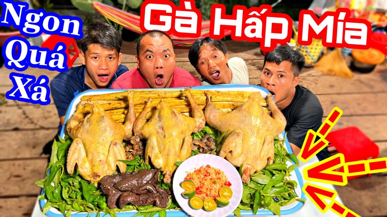 TXTV - Lần Đầu Tiên Thánh Xàm Làm Món Gà Hấp Mía Đường Phố Đãi Cả Team Ăn Thử