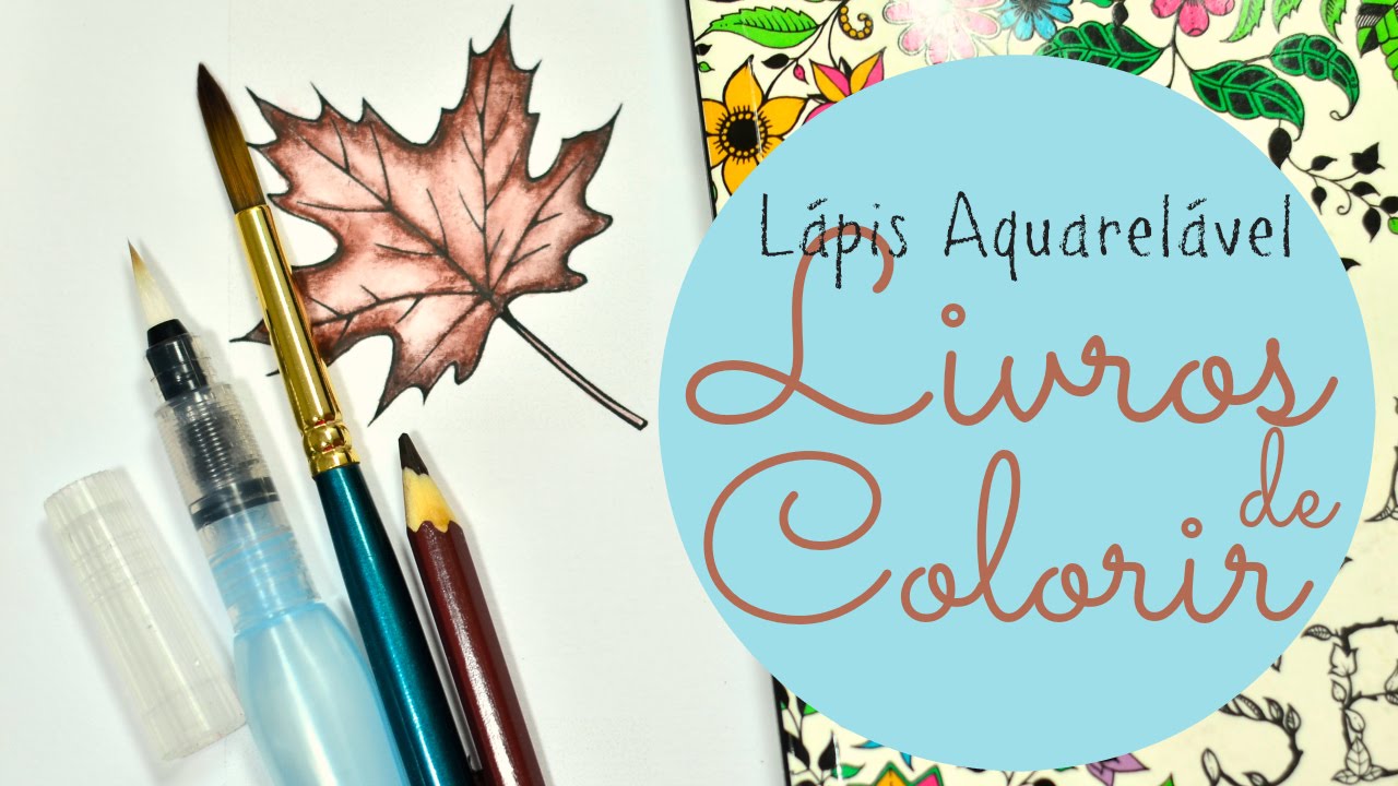 Como usar Lápis de cor Aquarelável