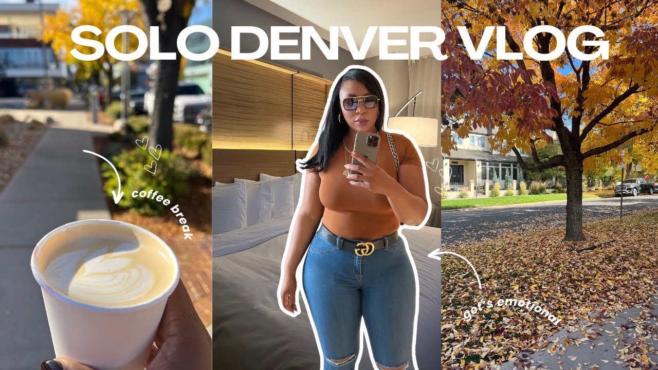 My DENVER COLORADO VLOG | SOLO VLOG | Get's Emotional