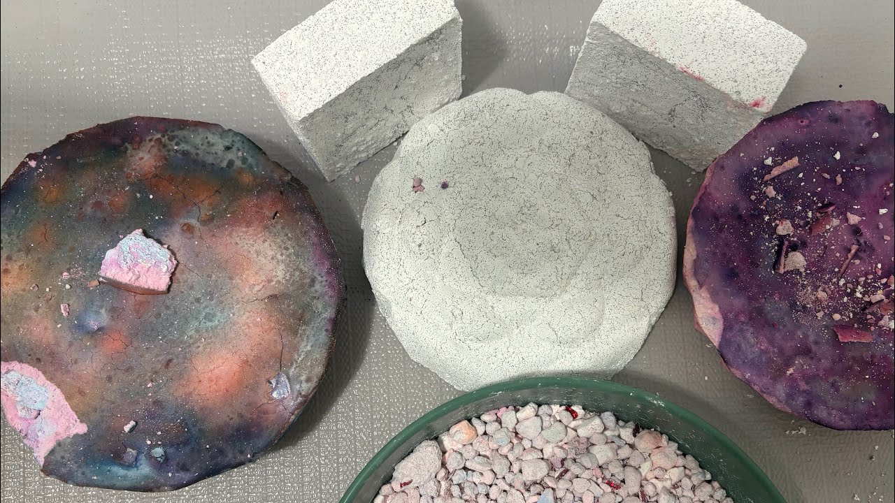 Cornstarch on Reform FULL Crush 🤍💜 Soft Dusty Crumble ASMR
