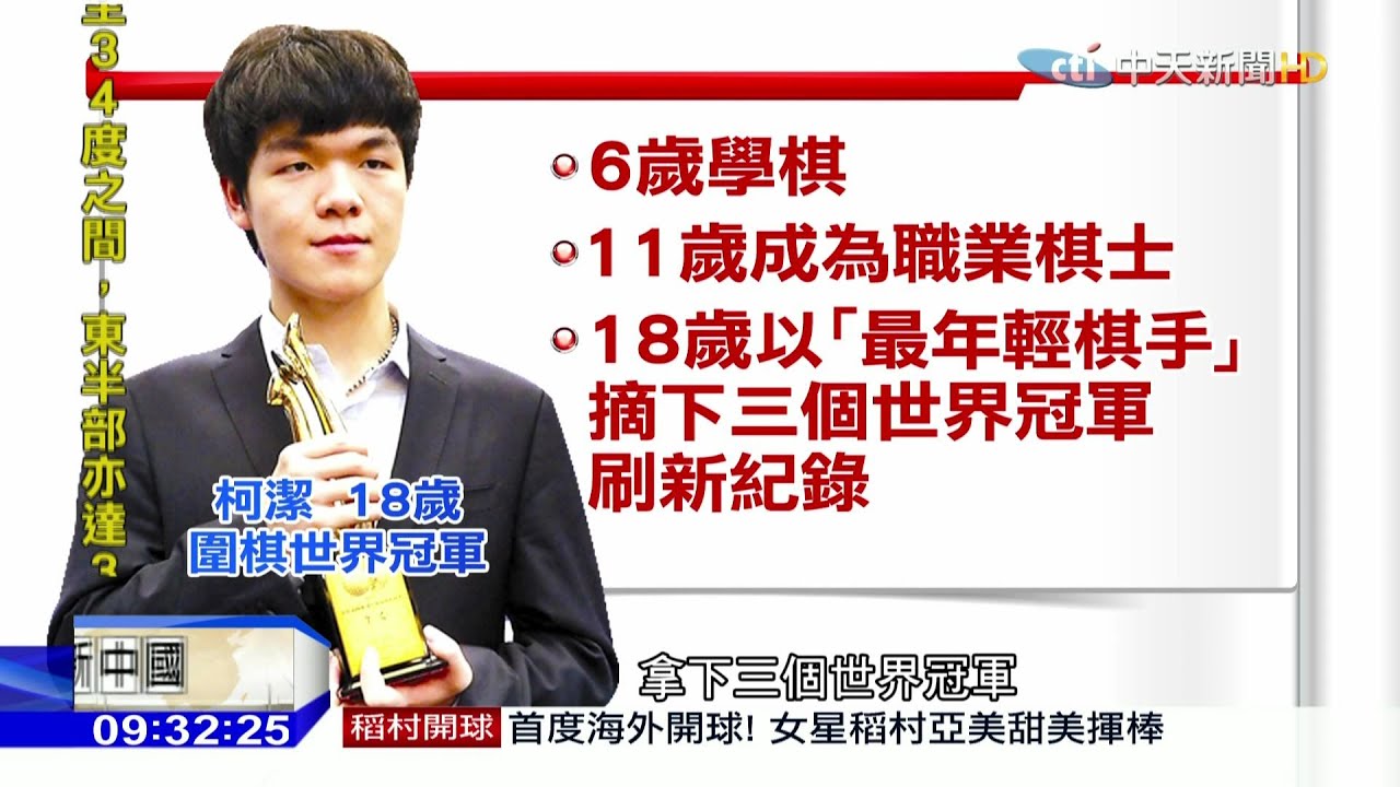 2016.05.08開放新中國完整版　18歲橫空出世！　獨訪「陸棋王柯潔」