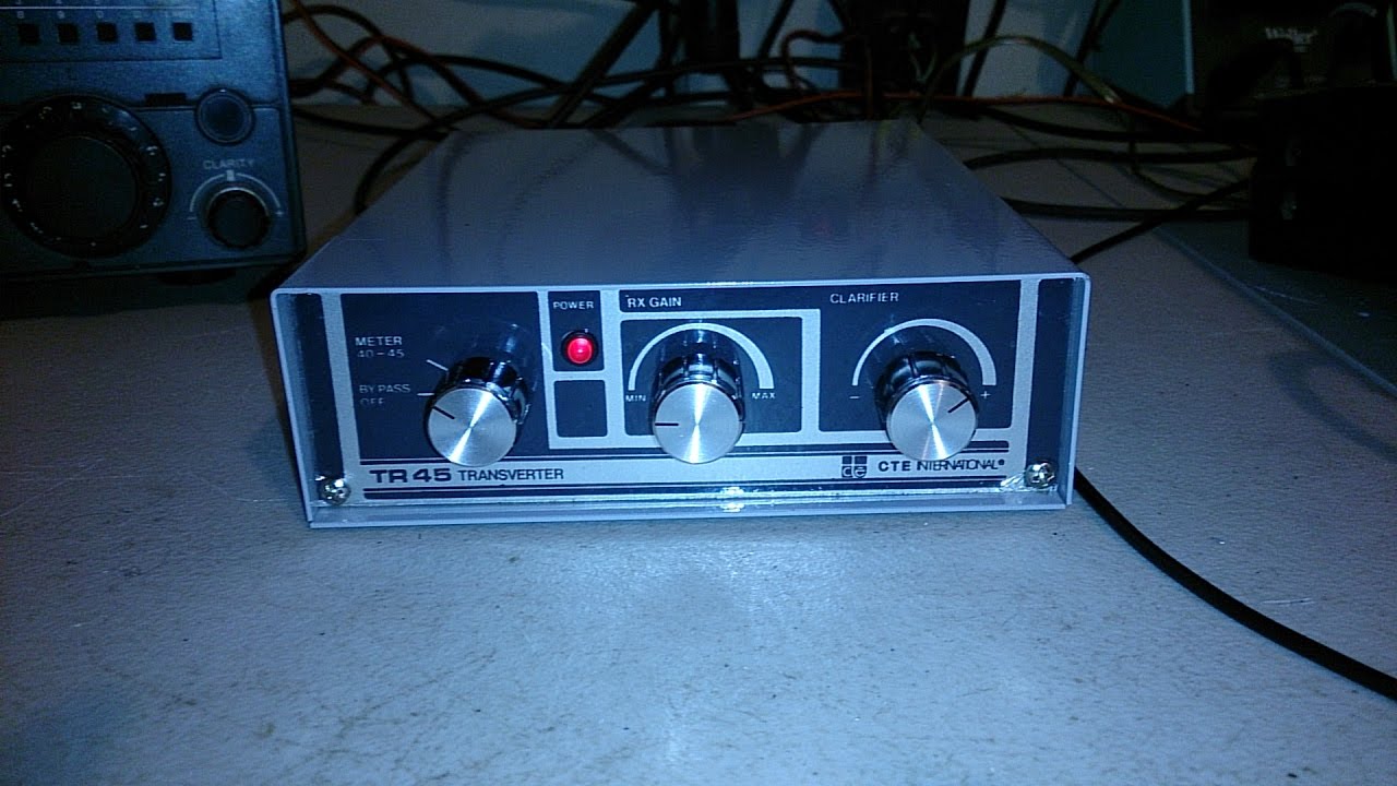 CTE TR45 Transverter 11m to 45m original model.