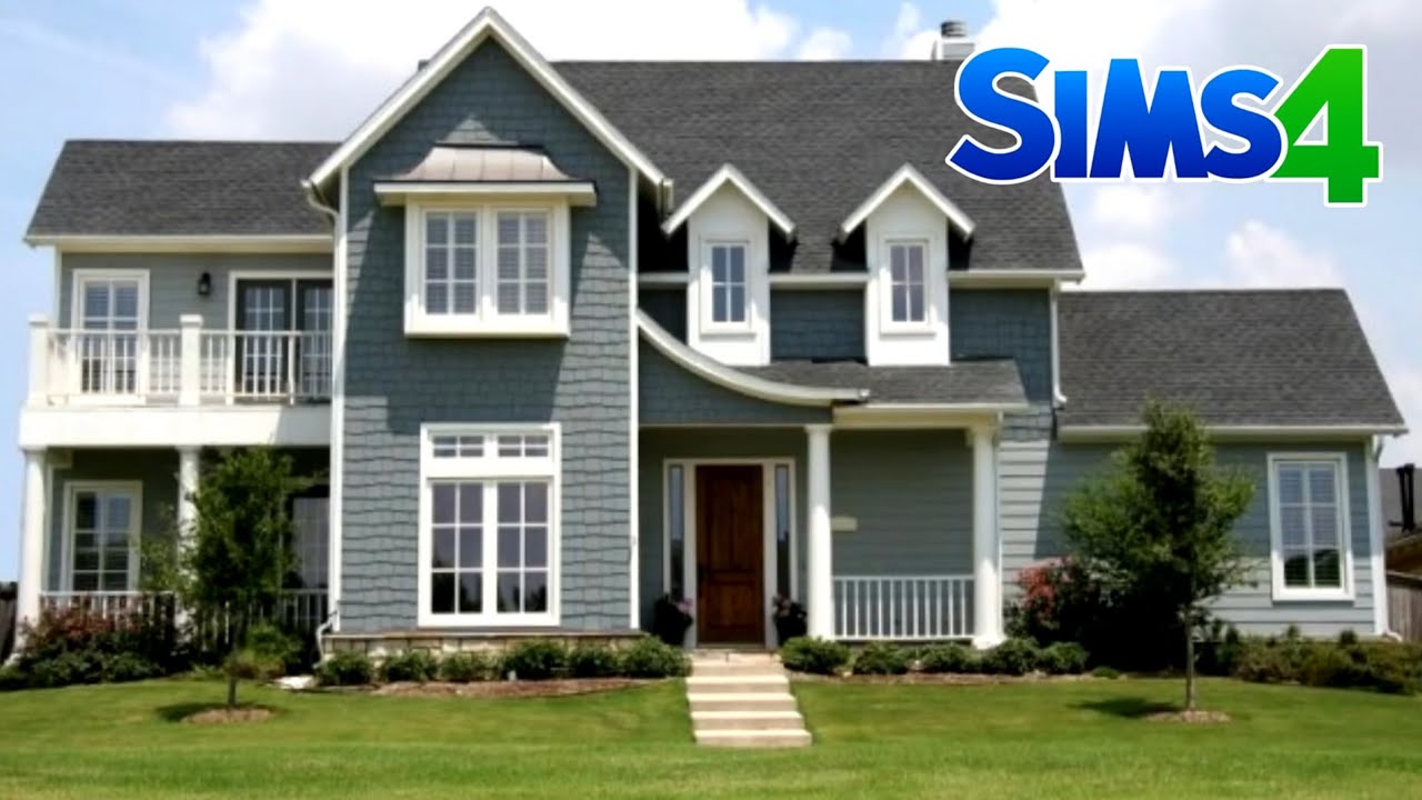 AMERICAN FAMILY HOUSE - Construction Sims 4