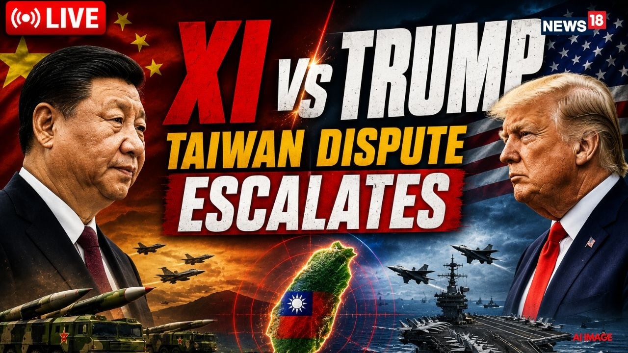 Trump-Xi Jinping LIVE | Xi vs Trump LIVE | Taiwan Dispute Amid Beijing Summit | Trump In China Live