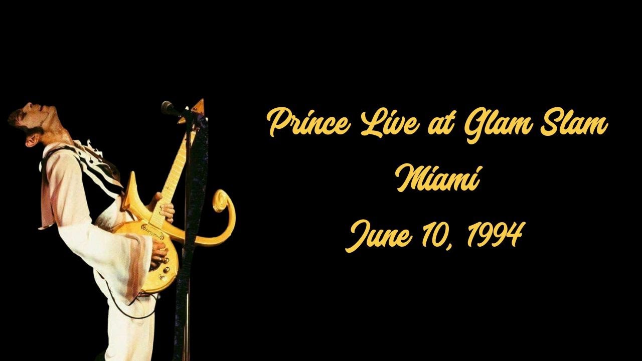 Prince Live at Glam Slam Miami: The Legendary June 10, 1994 Concert  (pro footage - Excerpt)