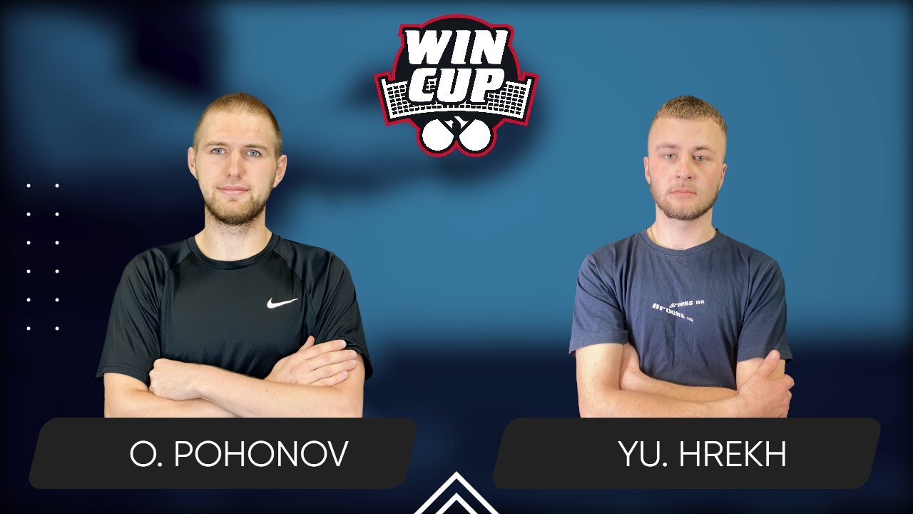 00:15 Oleksandr Pohonov - Yurii Hrekh 19.01.2026 WINCUP Master. TABLE 1