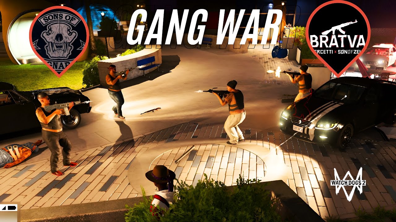 Watch Dogs 2 Chaos Erupts When I Spark a GANG WAR!