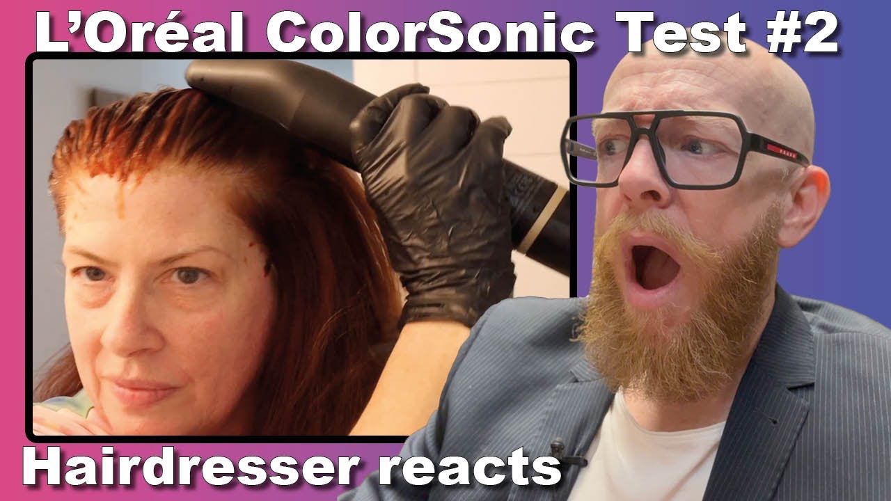 Реакция парикмахера на тест L'Oréal ColorSonic №2: будет ли он работать лучше?!