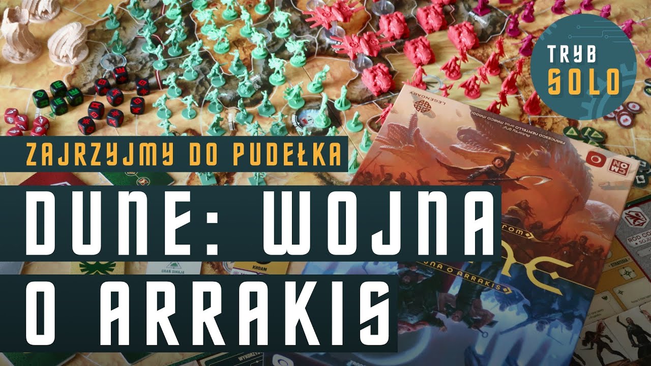 🇵🇱 Dune: Wojna o Arrakis | zajrzyjmy do pudełka