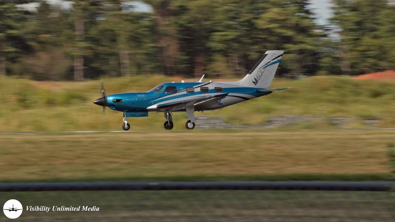 Piper M600 Landing in Gusty Winds