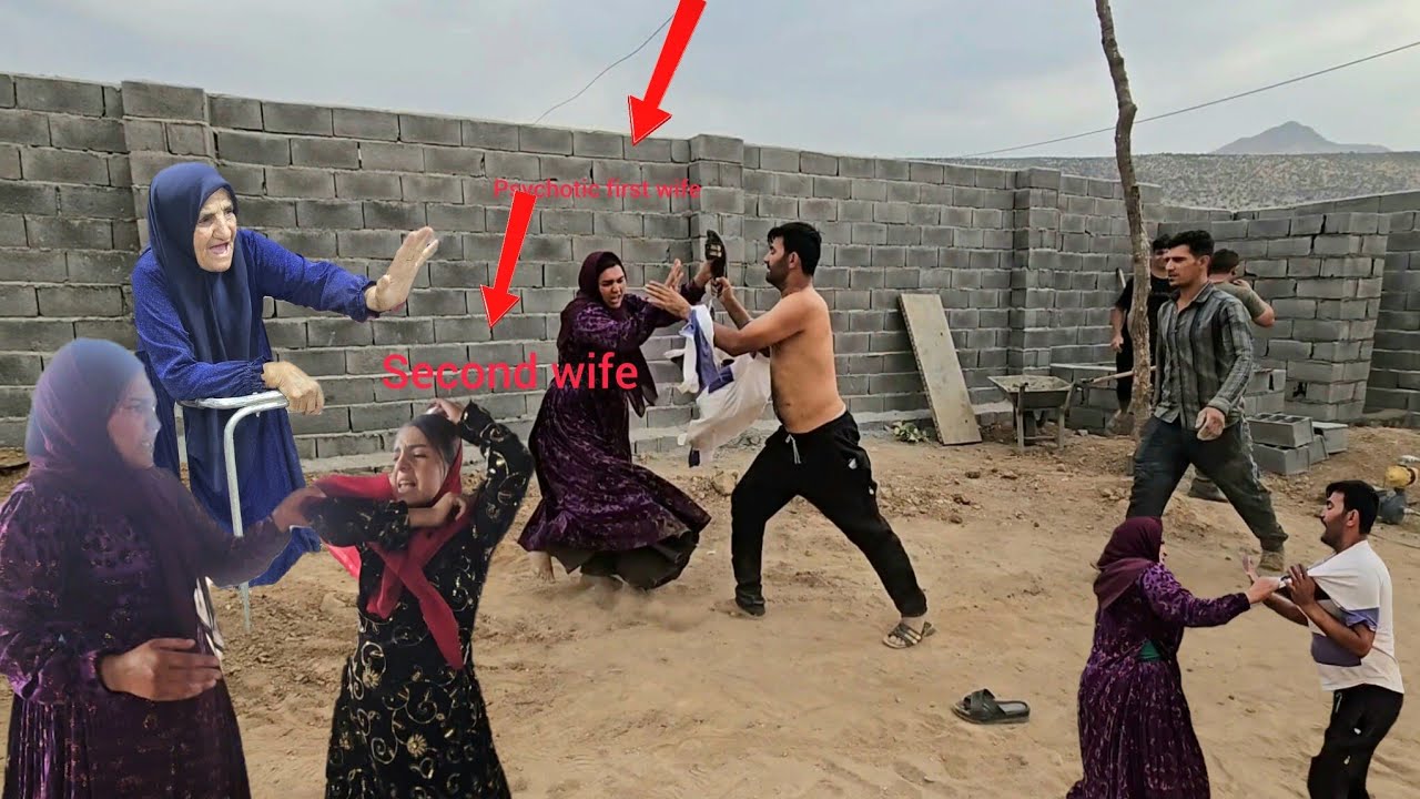 The first wife's efforts to get closer to her husband and the bitterness of it...