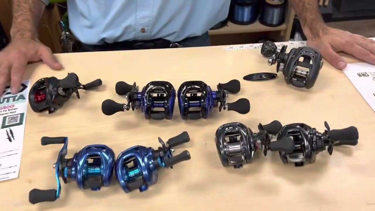 New Baitcasters from Daiwa