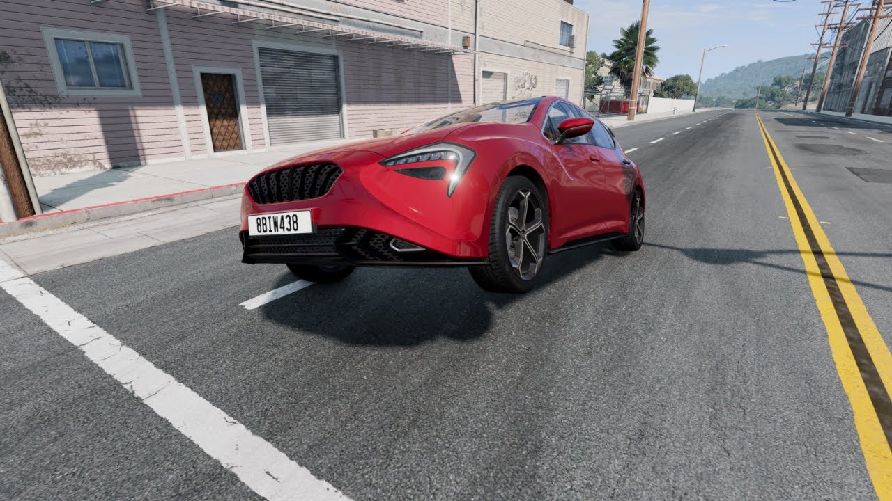 Uncontrolled Car Accident Scenarios (Slow Motion) | BeamNG Drive #beamngdrive #crashdrive