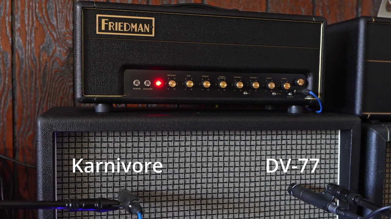 Сравнительный тест акустических систем Eminence Karnivore и DV 77!