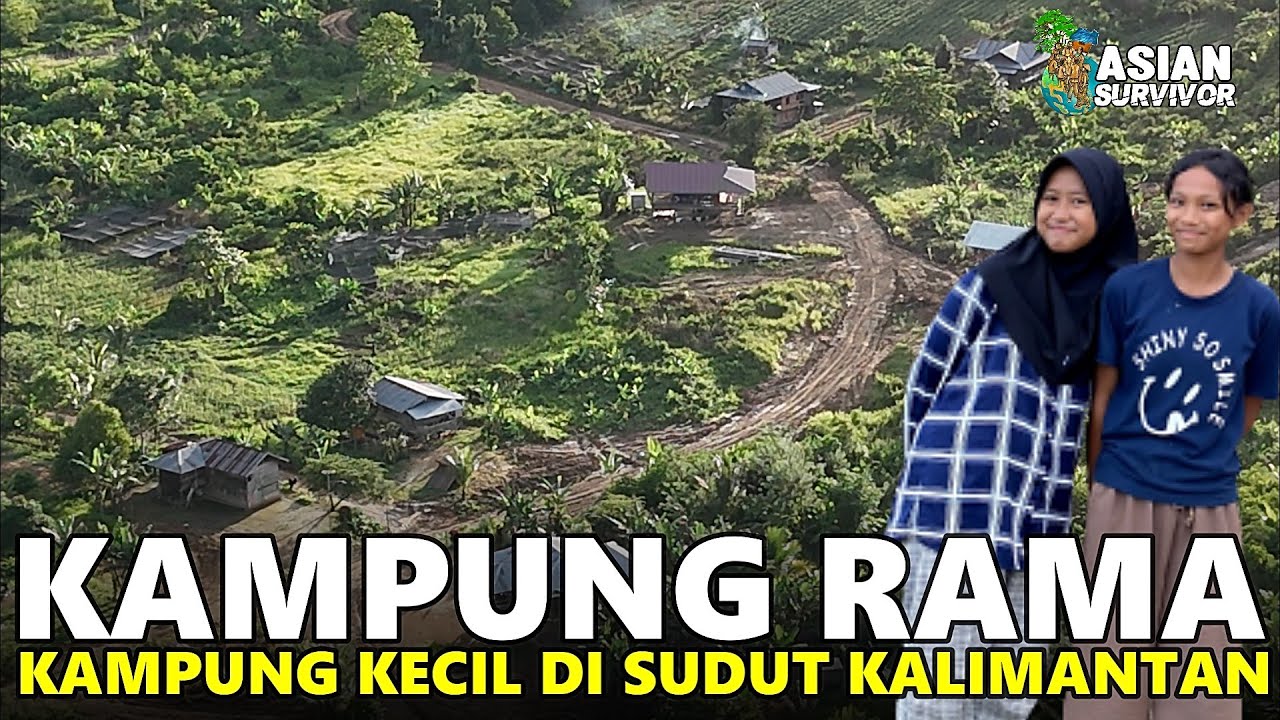 KAMPUNG KECIL PETANI RANTAU DI TENGAH HUTAN KALIMANTAN UTARA