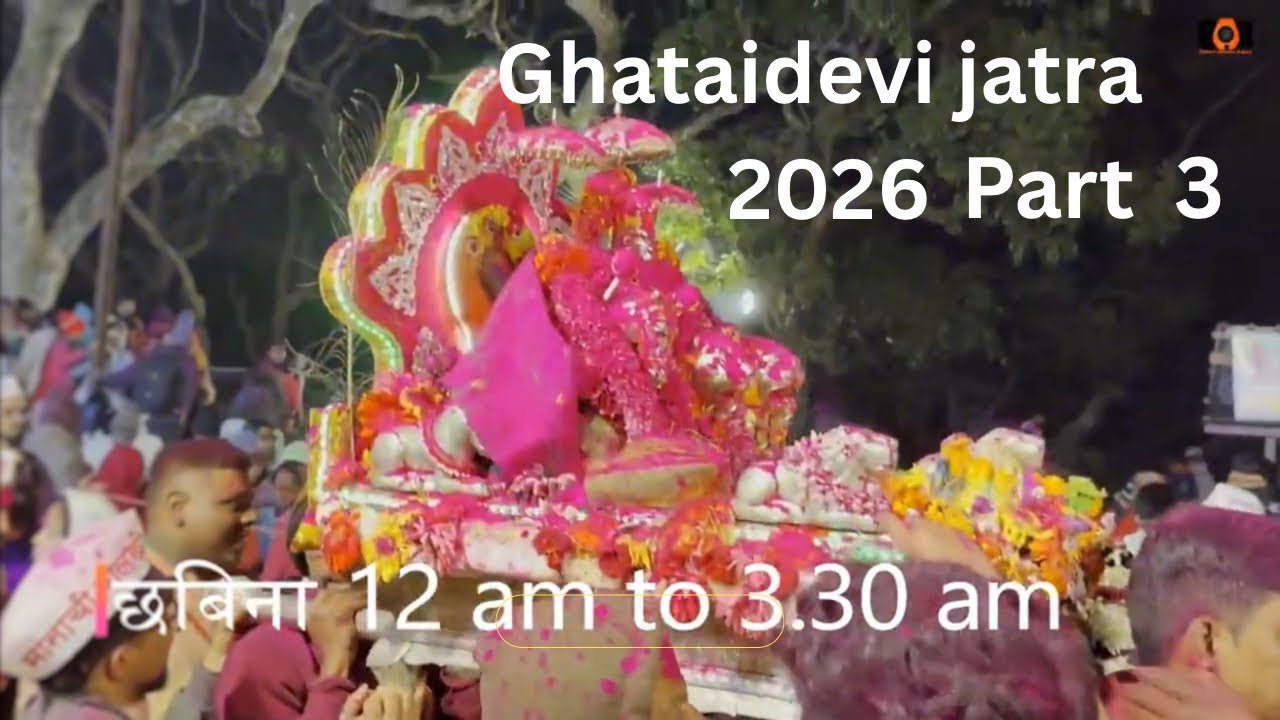 Ghataidevi jatra 2026 | Part 3|Rohot , Kathi-Palkhi ani  Chabina (Miravnuk)