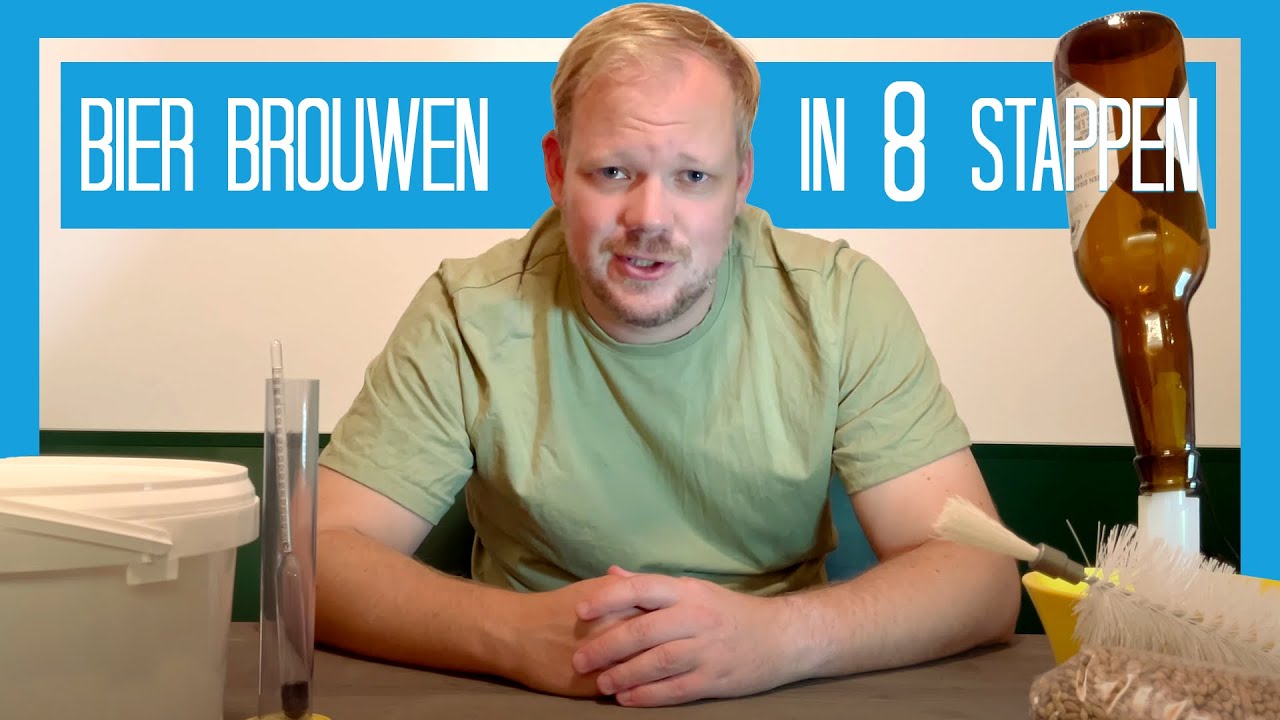 Bier brouwen in 8 stappen | Instructiefilm voor beginners