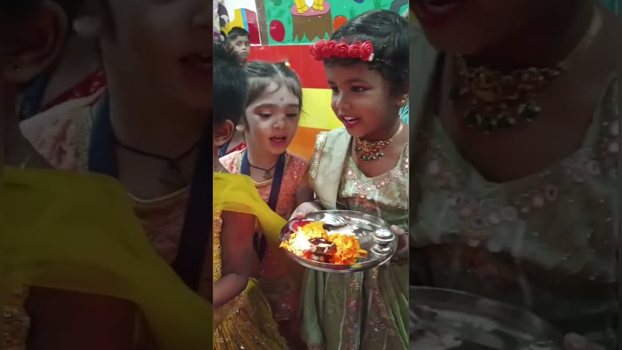 Ganesh chaturthi celebrations at school#shorts#reetu sister's world