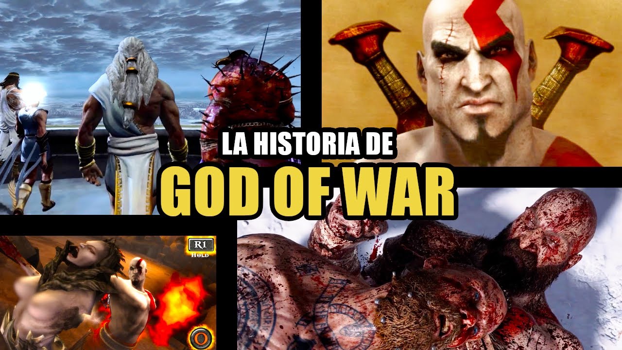 La HISTORIA COMPLETA de GOD OF WAR